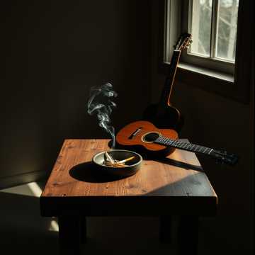 Сигаретный дым.