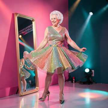 Оля, диско-бабушка