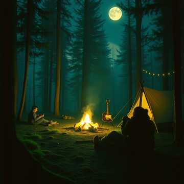 Ночной костер